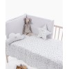 Colcha y Protector de Cuna Uzturre Celia beige