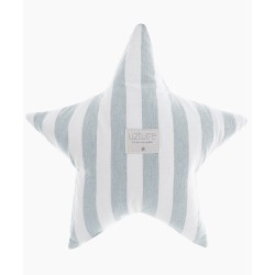 Cojín Decorativo Estrella Uzturre Raya menta
