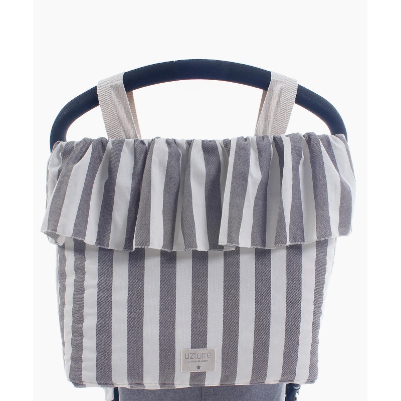 Bolso Talega Volante Uzturre Raya piedra