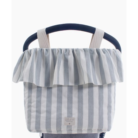 Bolso Talega Volante Uzturre Raya menta
