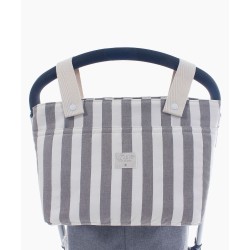 Mala Talega Midi Stripe Anthracite Uzturre