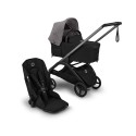 Bugaboo Dragonfly Plus, preto cinzento grafite