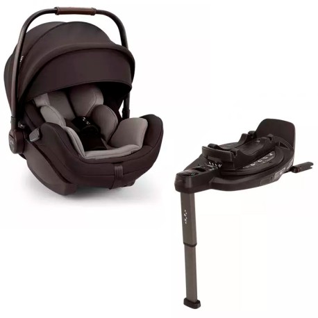 Silla de Coche Nuna Arra Flex + Base Curv caviar