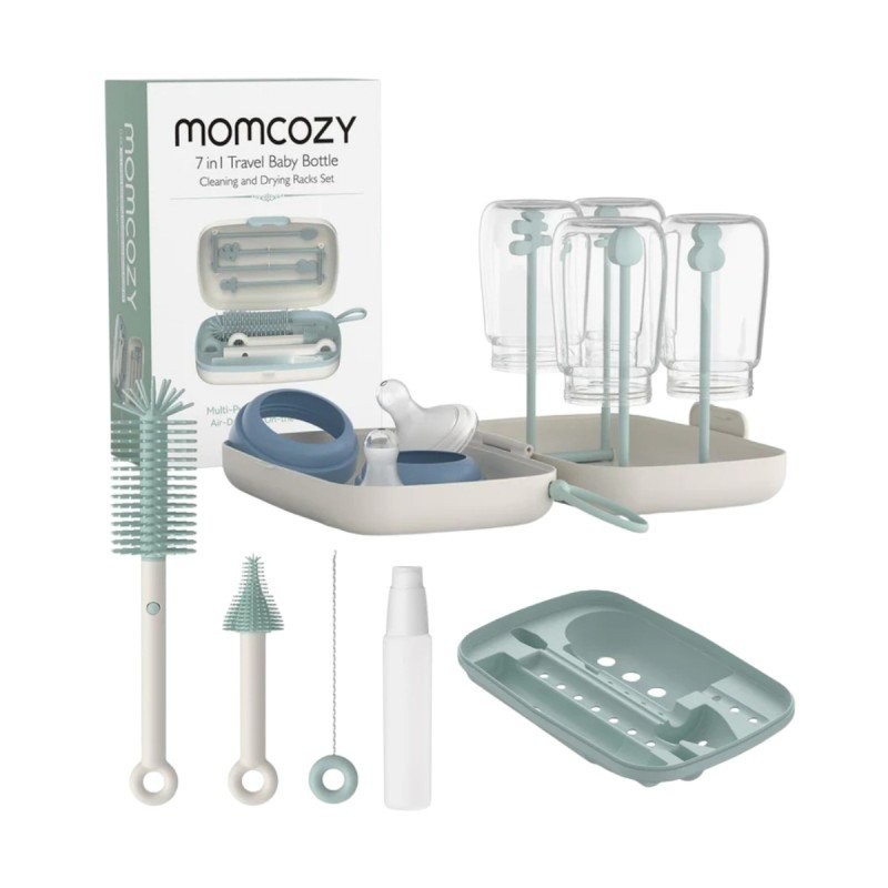 Momcozy Juego de Cepillos Limpia Biberones