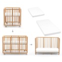 Berço natural branco Evolutionary Stokke Nighti