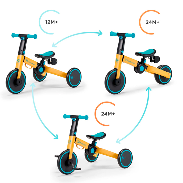 Triciclo Convertible Kinderkraft 4Trike