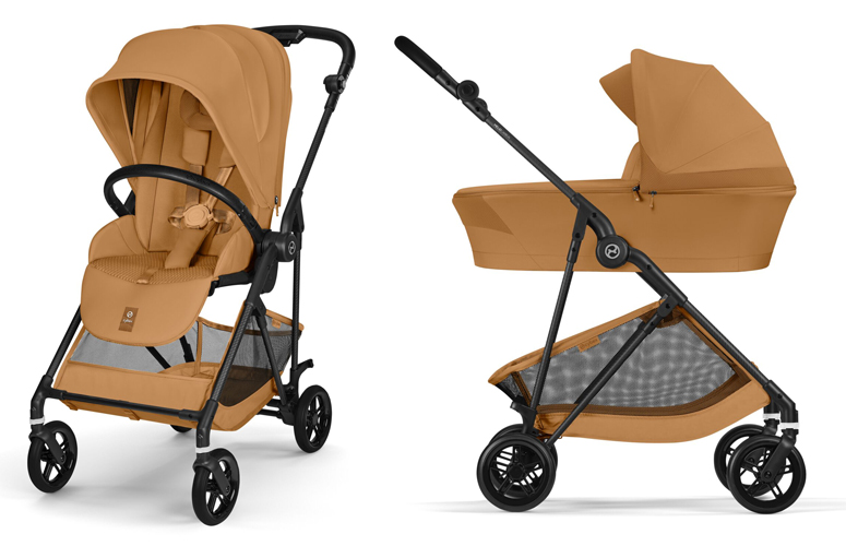 cybex melio carbon duo amarillo