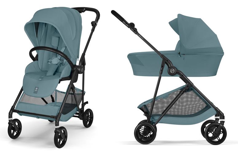 cybex melio carbon duo azul