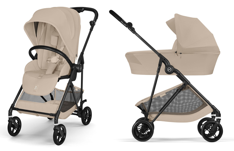 cybex melio carbon duo beige