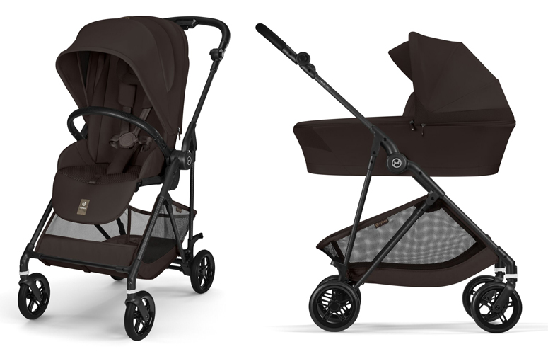 cybex melio carbon duo chocolate