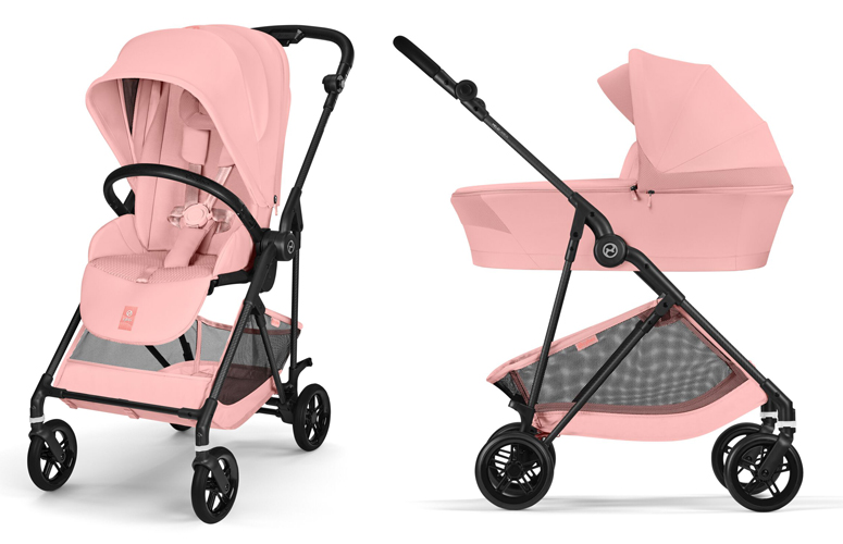 cybex melio carbon duo rosa